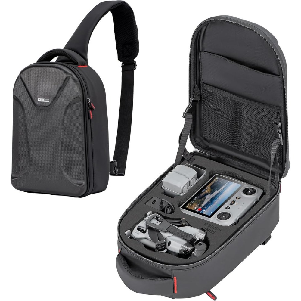 Fpv Drone Bag - Waterproof Hard Carrying Backpack For DJI