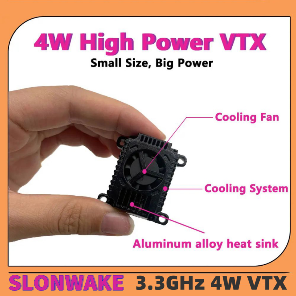 SLONWAKE FPV 3.3G 16CH 4000mW  - Fpv Drone Vtx ulasan dan harga