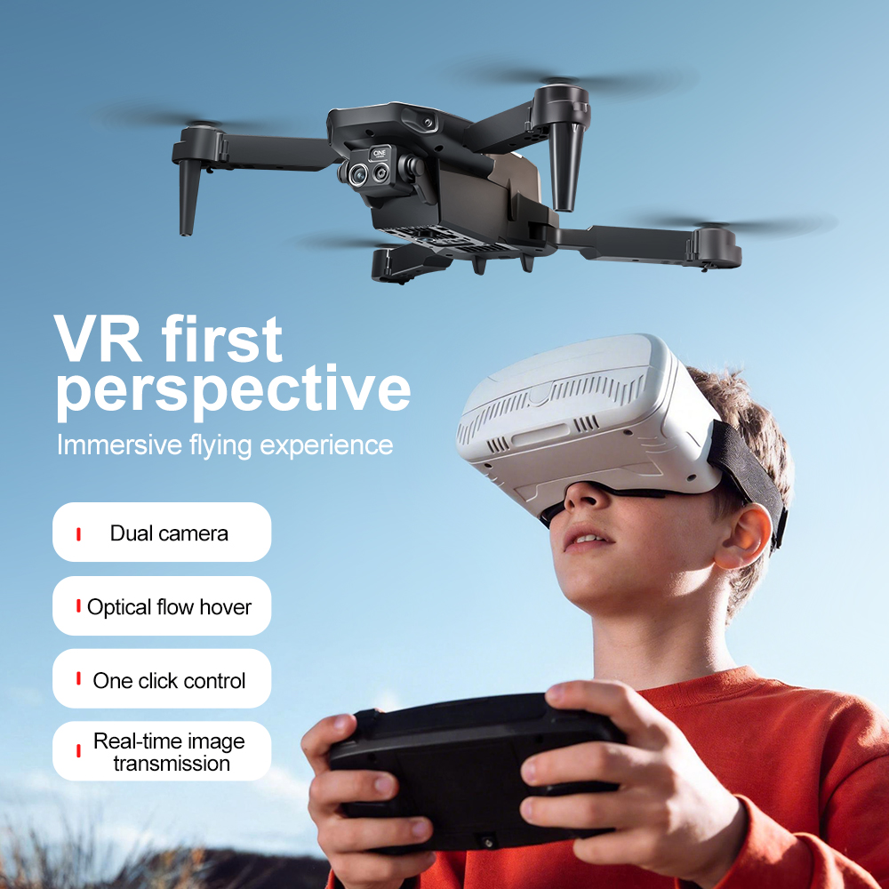 M1 Foldable Drone HD Camera Op - Fpv Drone Goggles ulasan dan harga