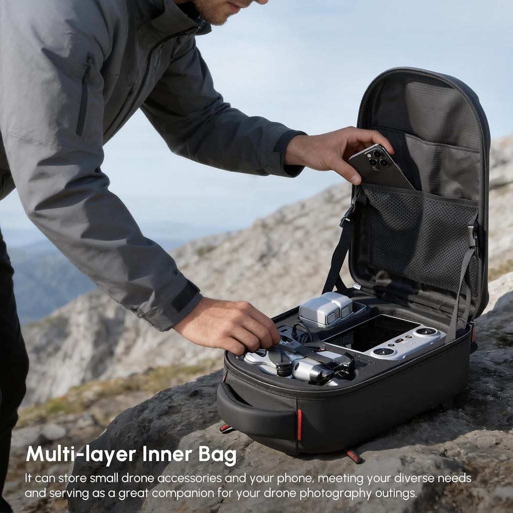 Waterproof Hard Carrying Backp - Fpv Drone Bag ulasan dan harga