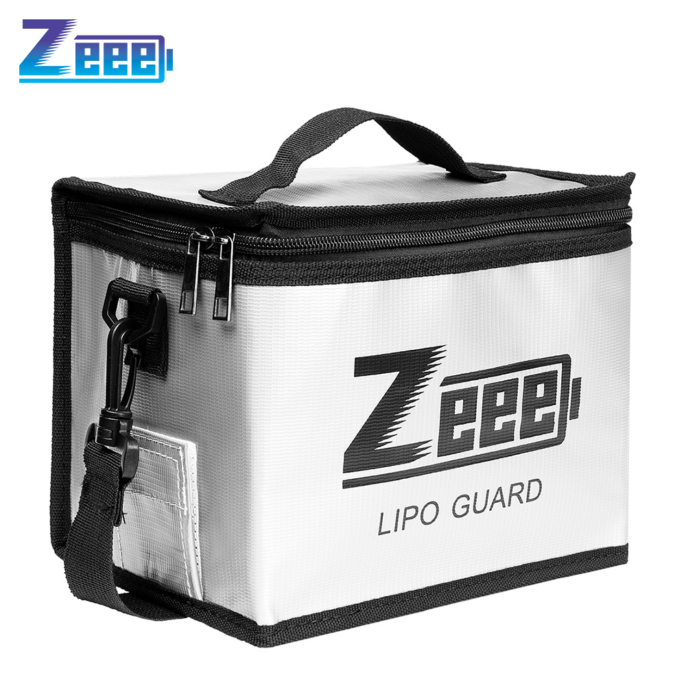 Zeee Lipo Battery Safe Bag 215 - Fpv Drone Bag ulasan dan harga