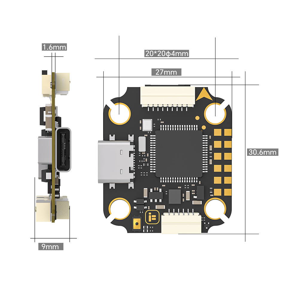 iFlight Borg F7 Mini Stack  Bo - Fpv Drone Esc ulasan dan harga