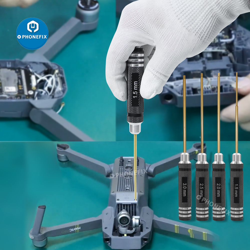 4 Pcs Universal Hex Screw Driv - Fpv Drone Tool Kit ulasan dan harga
