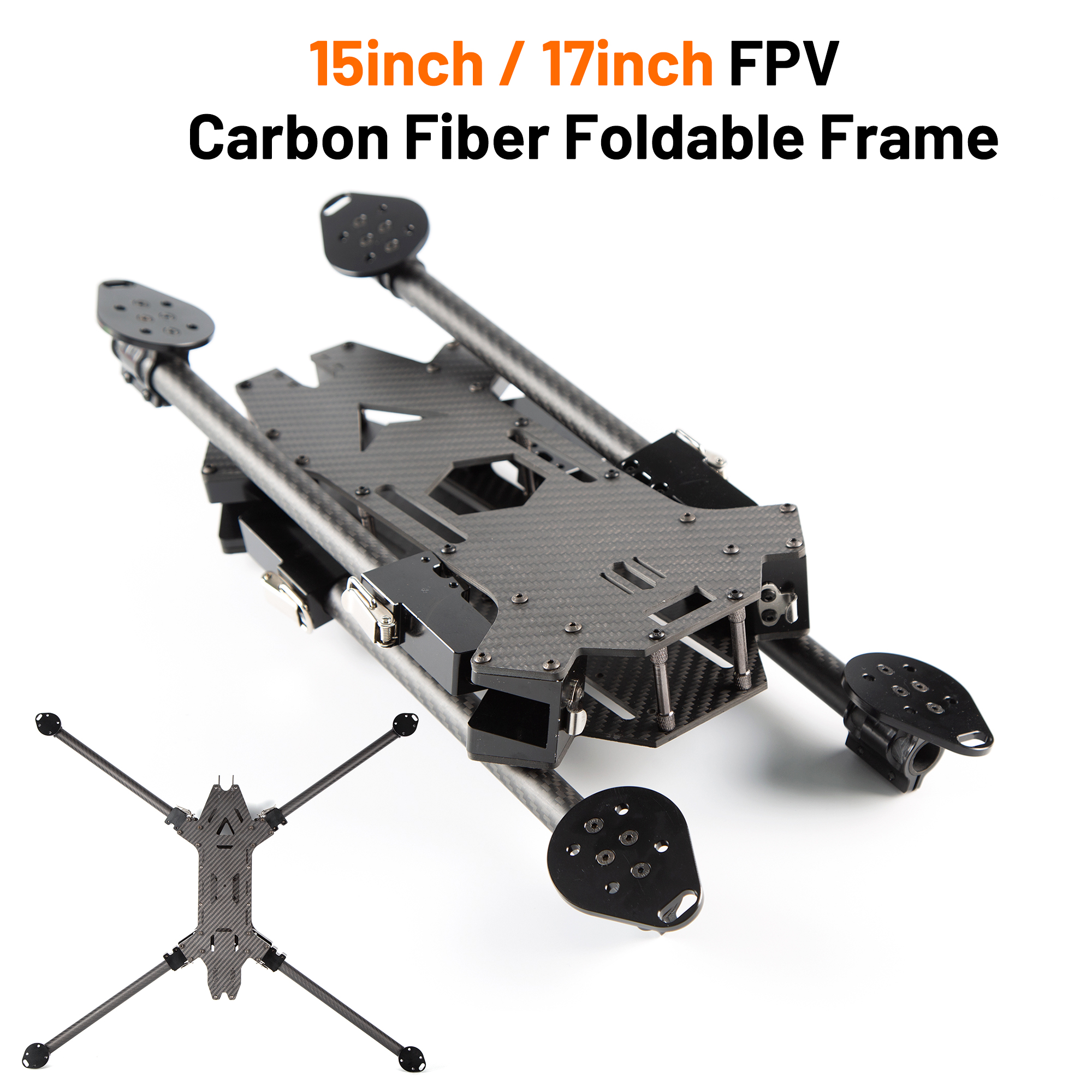 15inch /17inch FPV Carbon Fibe - Fpv Drone Kit ulasan dan harga