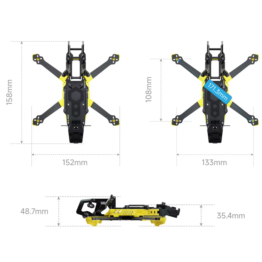 SpeedyBee Master 3X Modular 3- - Fpv Drone Bag ulasan dan harga