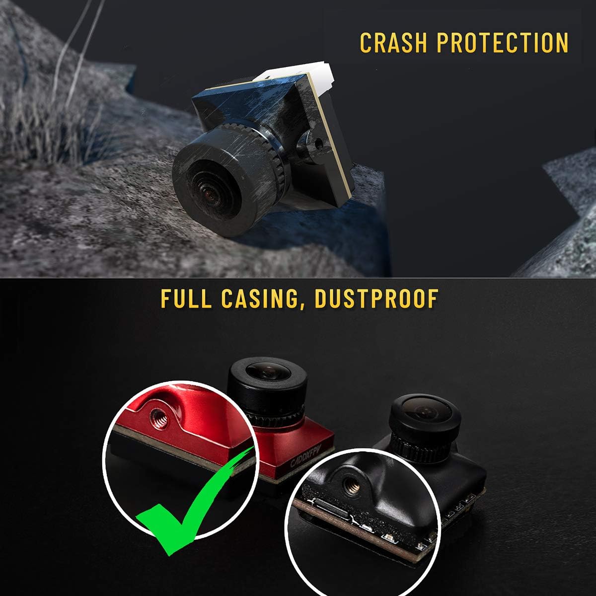 CADDX Micro FPV Camera Ratel 2 - Fpv Drone Camera ulasan dan harga