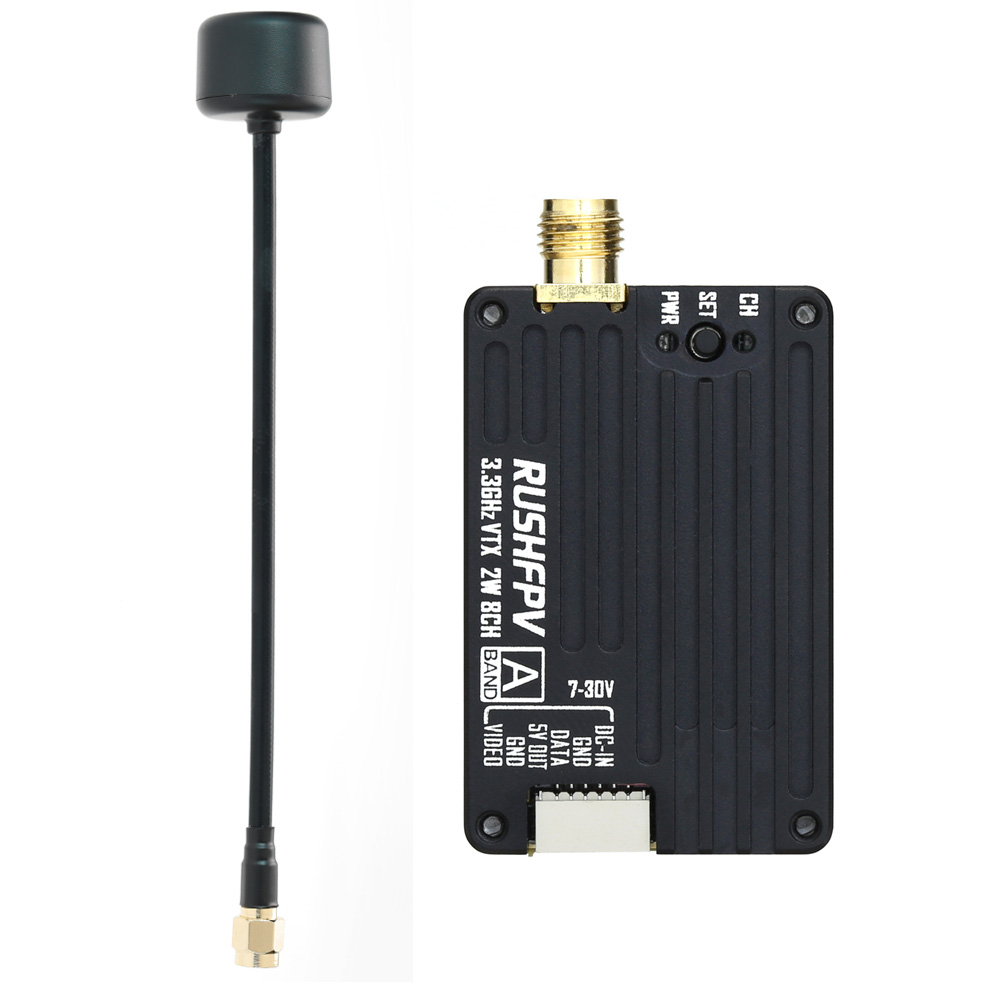 RUSHFPV 3.3G 2W VTX Transmitte - Fpv Drone Vtx ulasan dan harga
