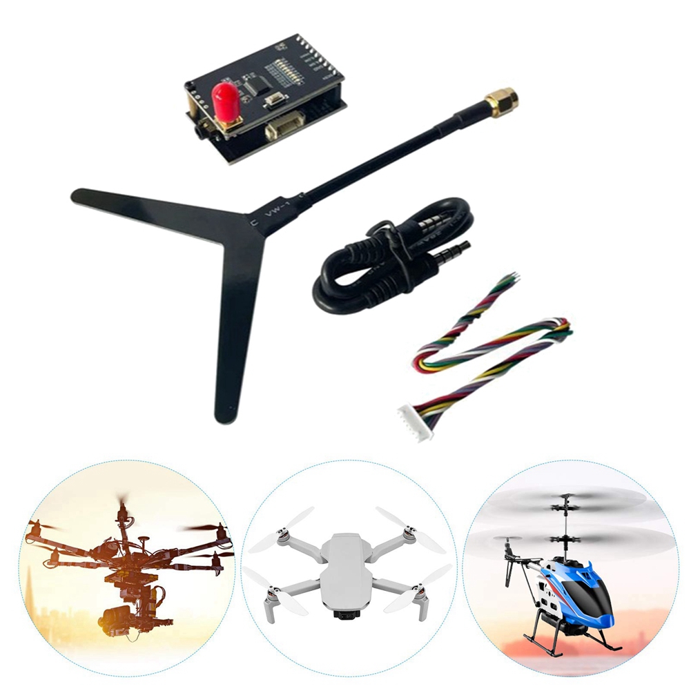 A63T-1.2G 2W VTX+1.2G 1.3G VRX - Fpv Drone Vtx ulasan dan harga