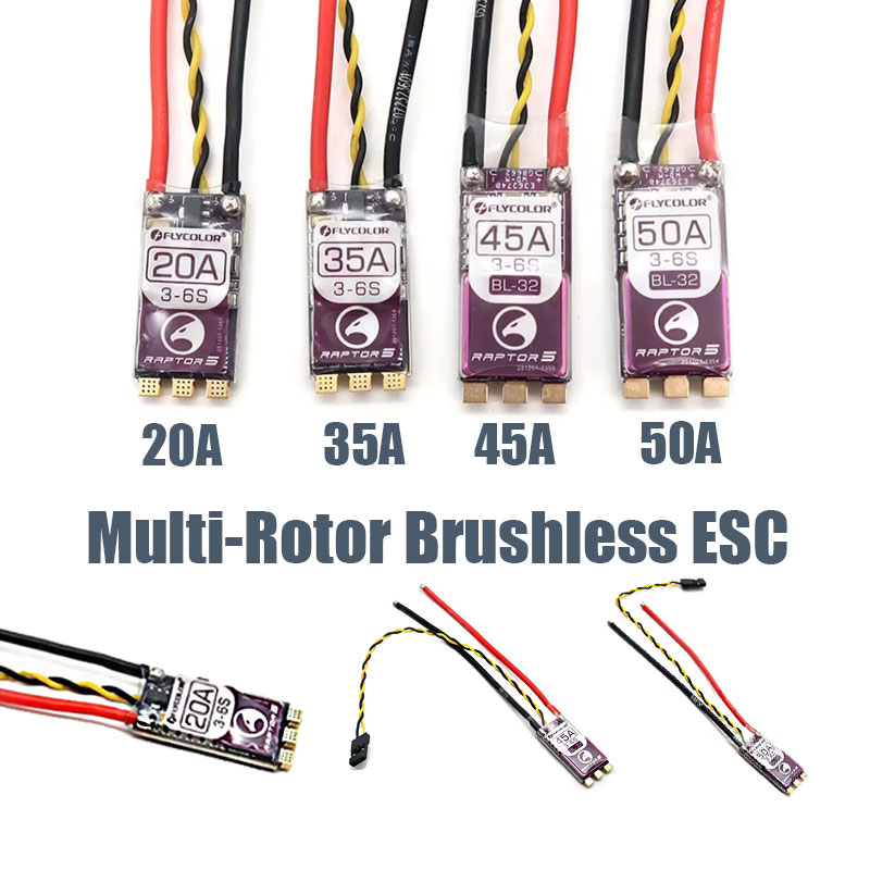 FLYCOLOR Raptor5 Multi-Rotor B - Fpv Drone Esc ulasan dan harga