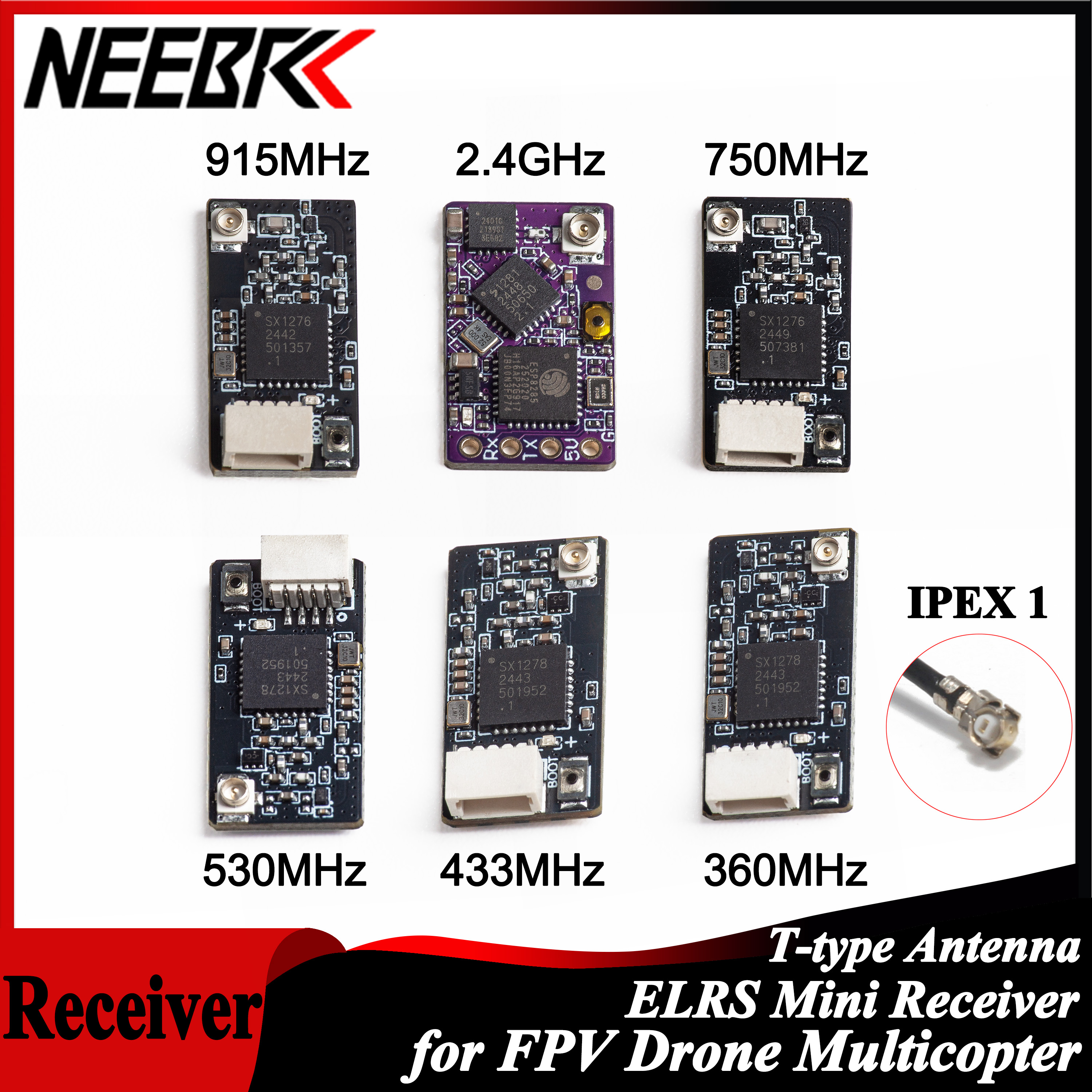 NEEBRC ELRS 2.4G/915Mhz/360Mhz - Fpv Drone Quadcopter ulasan dan harga