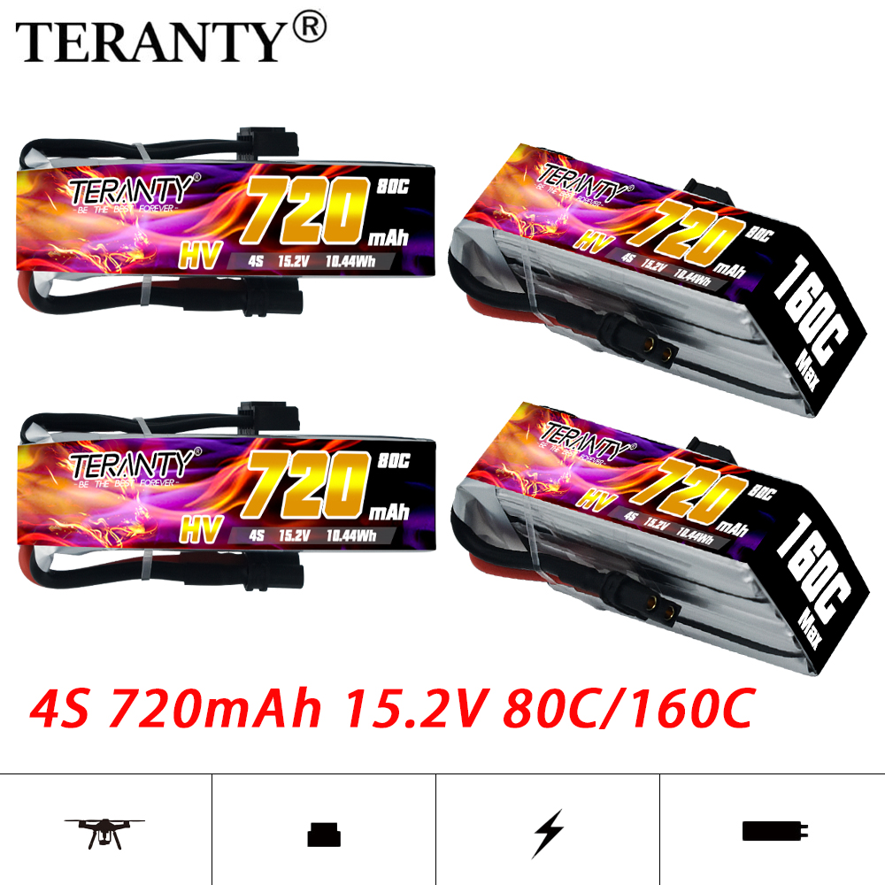TERANTY 720mAh 4S 15.2V HV Lip - Fpv Drone Kit ulasan dan harga