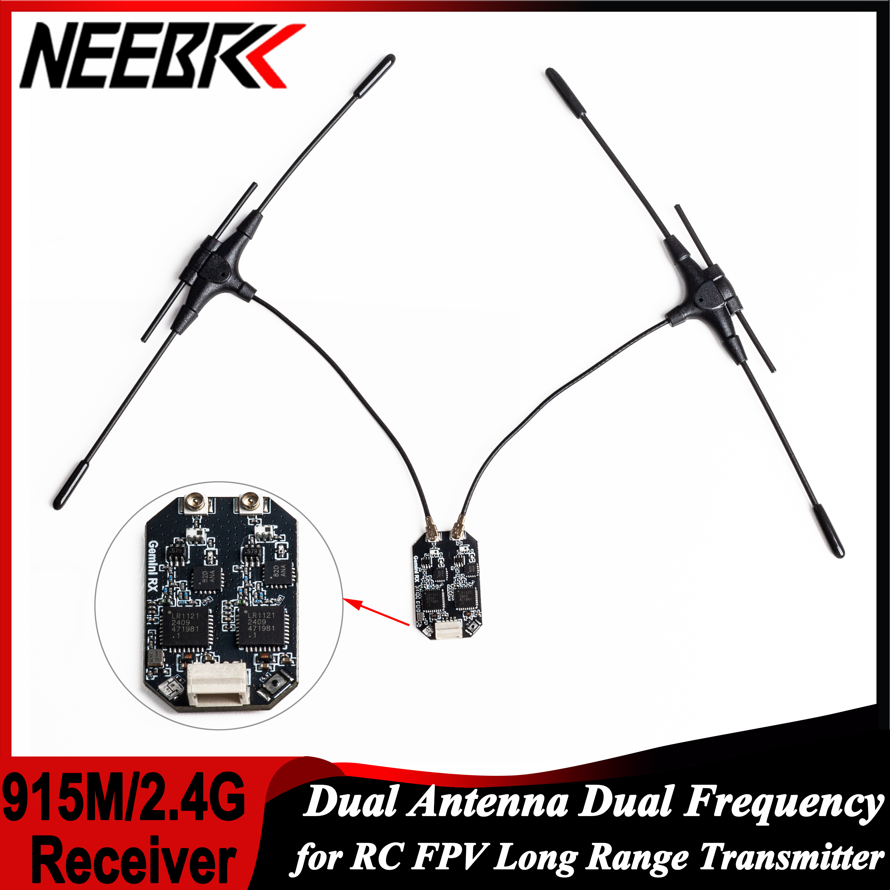 ELRS 915MHz/2.4GHz Gemini Dual - Fpv Drone Quadcopter ulasan dan harga