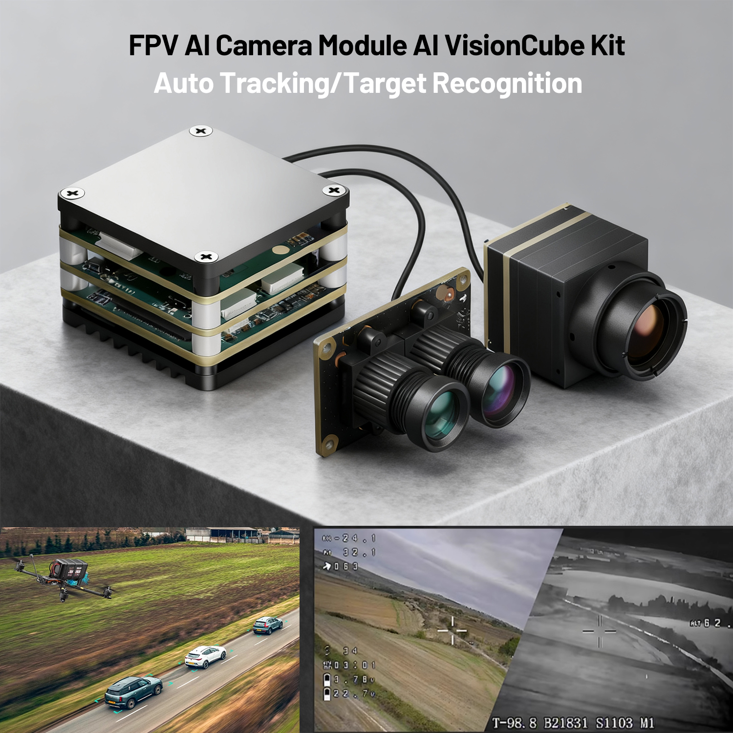 FPV AI Camera Module AI Vision - Fpv Drone Kit ulasan dan harga