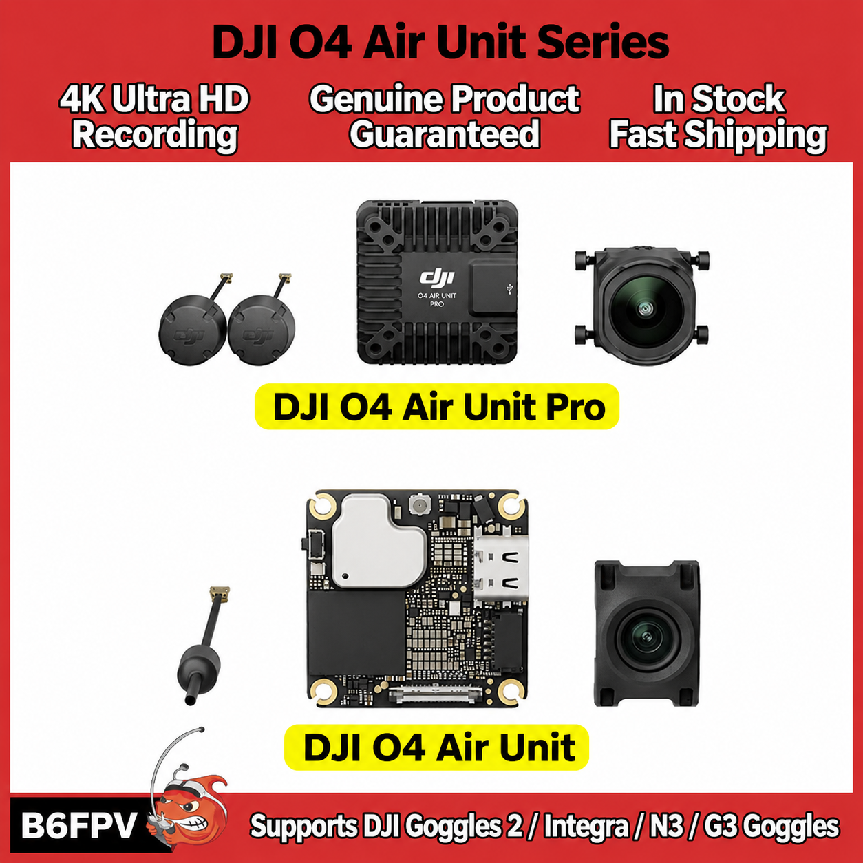 DJI O4 Air Unit Series Flagshi - Fpv Drone Receiver ulasan dan harga